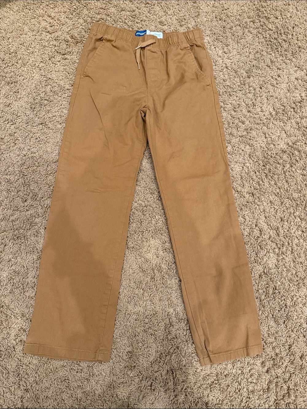 Youth Tan Drawstring Pants